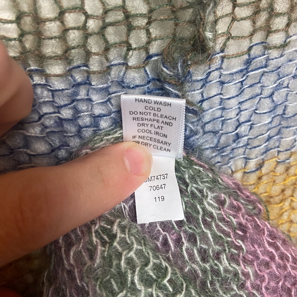 Spense Striped Open Front Cardigan - Picture 6 of 9